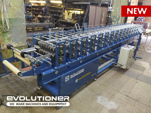 НОВИНКА! Линия для изготовления металлосайдинга «фасадная панель двойная» SPM-2