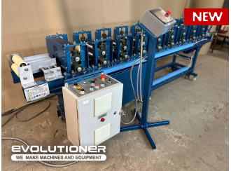 НОВИНКА! Лінія для виготовлення євроштахету ЛПШ- 1 з ручним консольним розмотувачем!