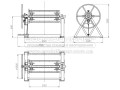 Размотчик металла (разматыватель) 1250мм х 10т