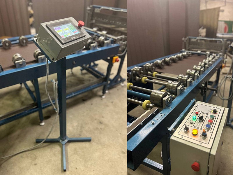 Автоматичний прокатний верстат для клік фальцу SL-1 auto