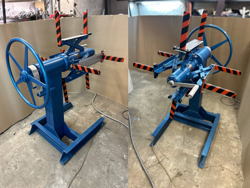 Линия для евроштакетника ЛПШ-1 с ручным консольным разматывателем