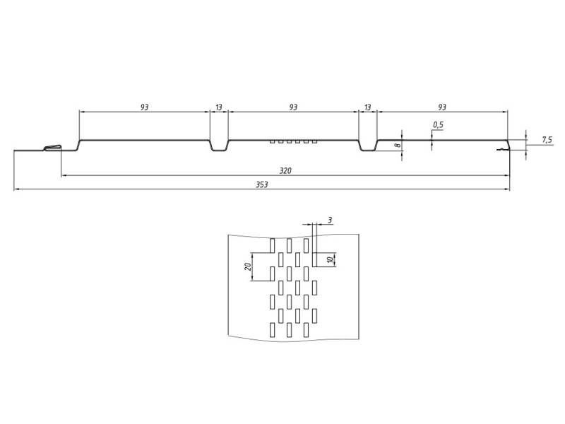 Линия для производства сайдинга Софит SPM-1 auto