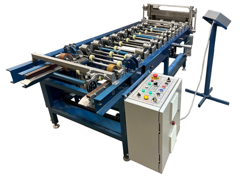 Прокатний верстат для клік фальца SLP-1 auto з функцією вирубки