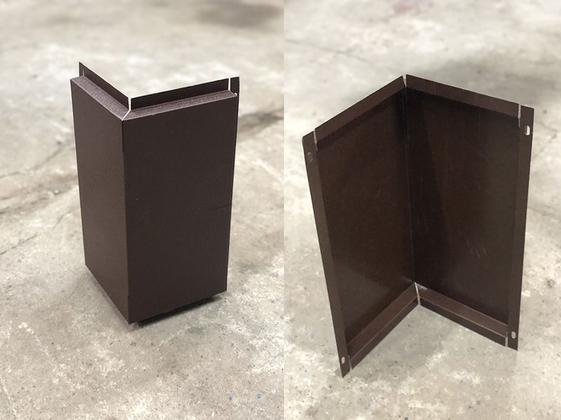 Вирубний прес для кутових касет