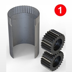 РОЛИКИ ДЛЯ ГОФРУВАННЯ